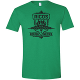 T-Shirts Heather Irish Green / M Roughnecks Men's Semi-Fitted Softstyle