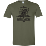 T-Shirts Military Green / S Roughnecks Men's Semi-Fitted Softstyle