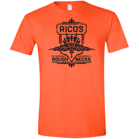 T-Shirts Orange / S Roughnecks Men's Semi-Fitted Softstyle