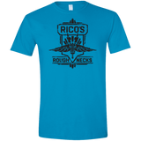 T-Shirts Sapphire / S Roughnecks Men's Semi-Fitted Softstyle