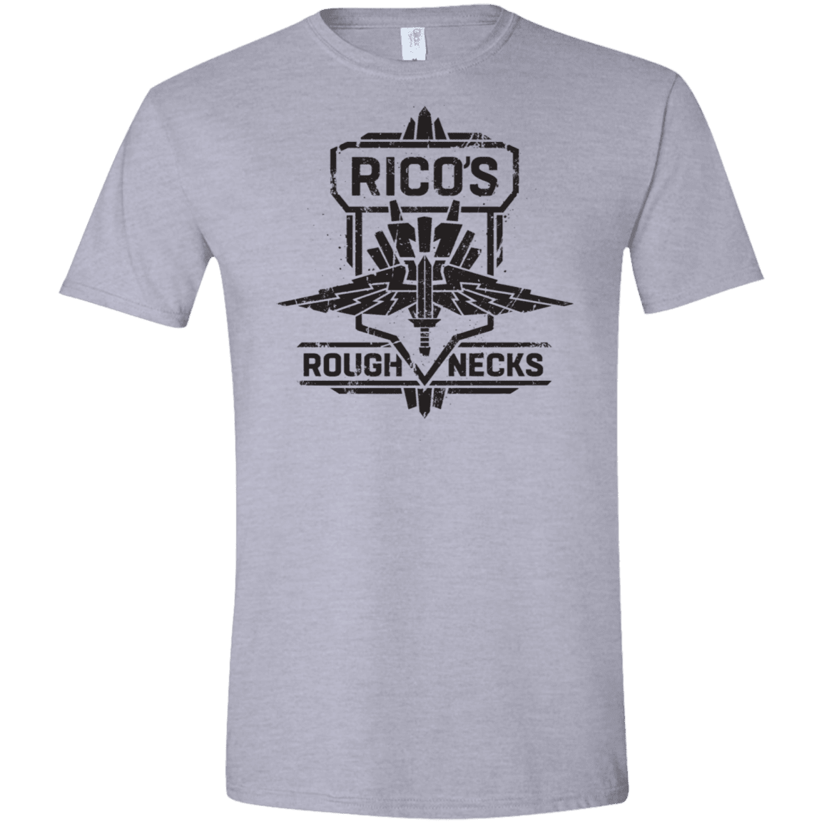 T-Shirts Sport Grey / X-Small Roughnecks Men's Semi-Fitted Softstyle