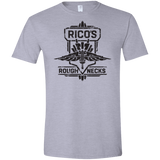 T-Shirts Sport Grey / X-Small Roughnecks Men's Semi-Fitted Softstyle