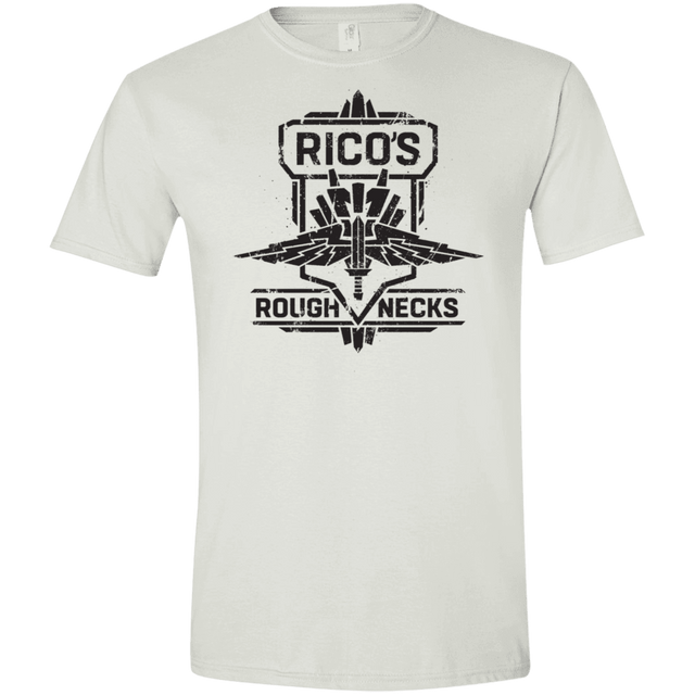 T-Shirts White / X-Small Roughnecks Men's Semi-Fitted Softstyle