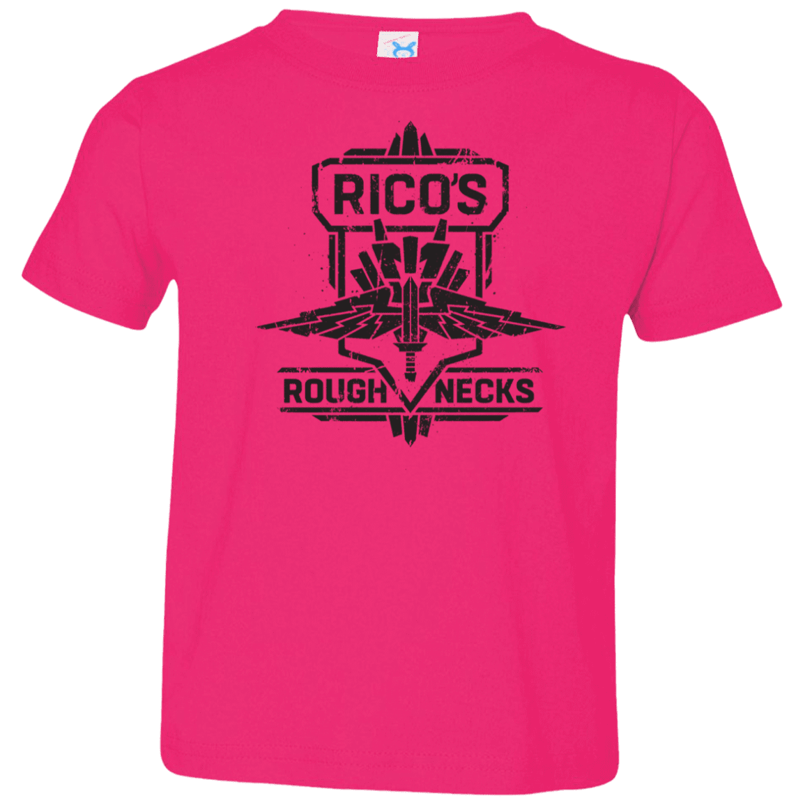 T-Shirts Hot Pink / 2T Roughnecks Toddler Premium T-Shirt