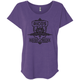 T-Shirts Purple Rush / X-Small Roughnecks Triblend Dolman Sleeve