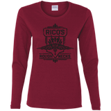 T-Shirts Cardinal / S Roughnecks Women's Long Sleeve T-Shirt