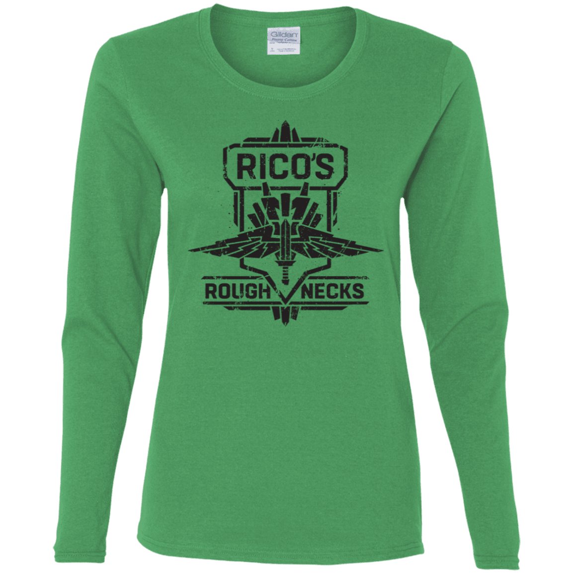 T-Shirts Irish Green / S Roughnecks Women's Long Sleeve T-Shirt