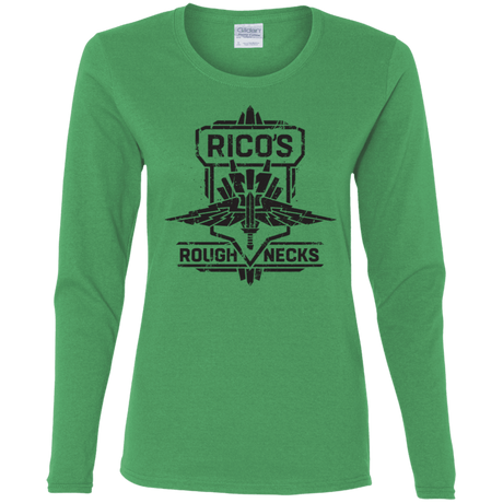 T-Shirts Irish Green / S Roughnecks Women's Long Sleeve T-Shirt