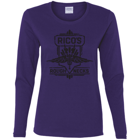 T-Shirts Purple / S Roughnecks Women's Long Sleeve T-Shirt