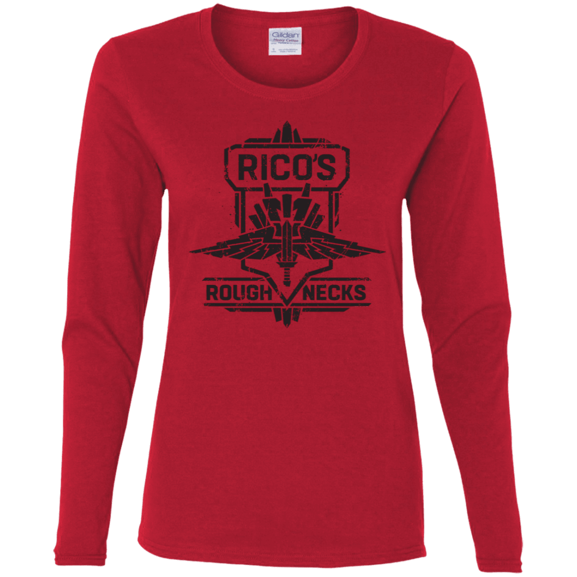 T-Shirts Red / S Roughnecks Women's Long Sleeve T-Shirt