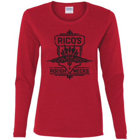 T-Shirts Red / S Roughnecks Women's Long Sleeve T-Shirt