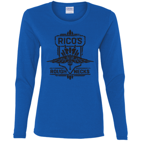 T-Shirts Royal / S Roughnecks Women's Long Sleeve T-Shirt