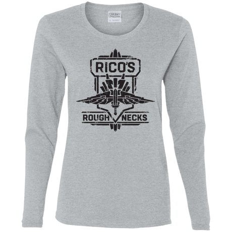 T-Shirts Sport Grey / S Roughnecks Women's Long Sleeve T-Shirt