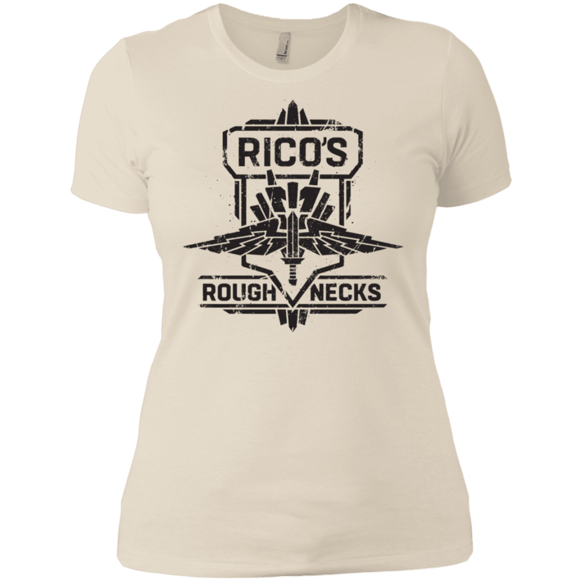 T-Shirts Ivory/ / X-Small Roughnecks Women's Premium T-Shirt