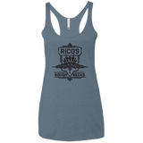 T-Shirts Indigo / X-Small Roughnecks Women's Triblend Racerback Tank