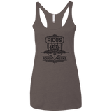 T-Shirts Macchiato / X-Small Roughnecks Women's Triblend Racerback Tank