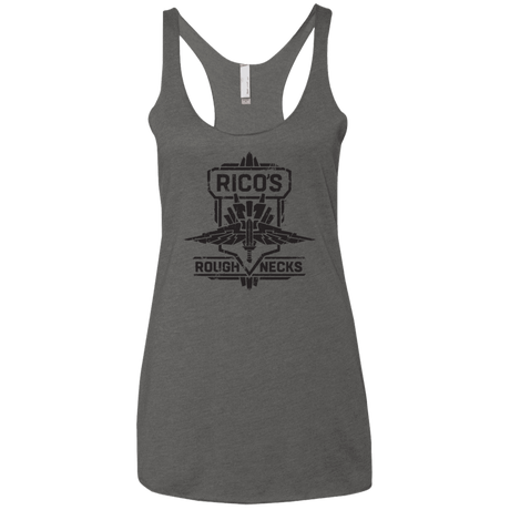 T-Shirts Premium Heather / X-Small Roughnecks Women's Triblend Racerback Tank