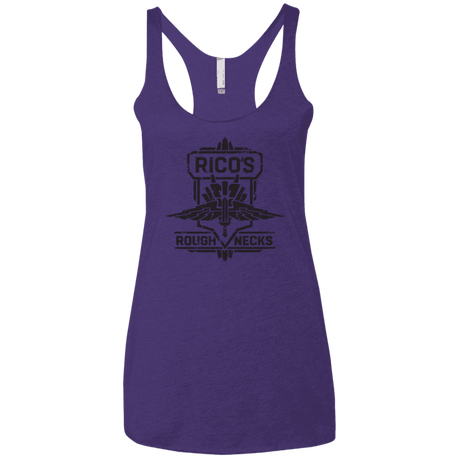 T-Shirts Purple Rush / X-Small Roughnecks Women's Triblend Racerback Tank