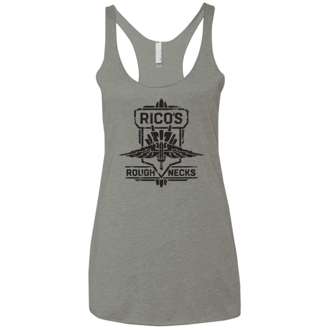 T-Shirts Venetian Grey / X-Small Roughnecks Women's Triblend Racerback Tank