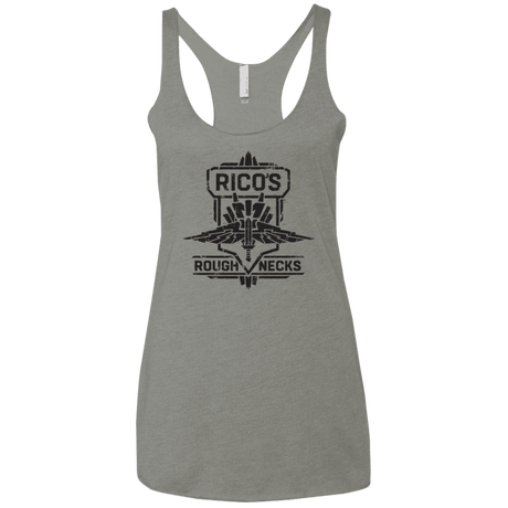 T-Shirts Venetian Grey / X-Small Roughnecks Women's Triblend Racerback Tank
