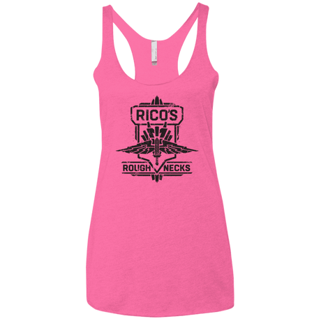 T-Shirts Vintage Pink / X-Small Roughnecks Women's Triblend Racerback Tank