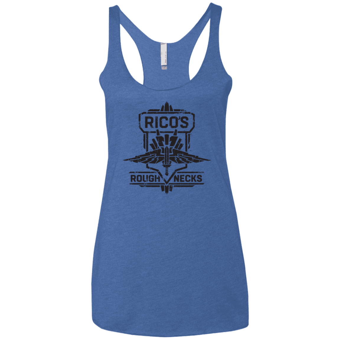 T-Shirts Vintage Royal / X-Small Roughnecks Women's Triblend Racerback Tank