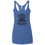 T-Shirts Vintage Royal / X-Small Roughnecks Women's Triblend Racerback Tank