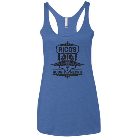 T-Shirts Vintage Royal / X-Small Roughnecks Women's Triblend Racerback Tank