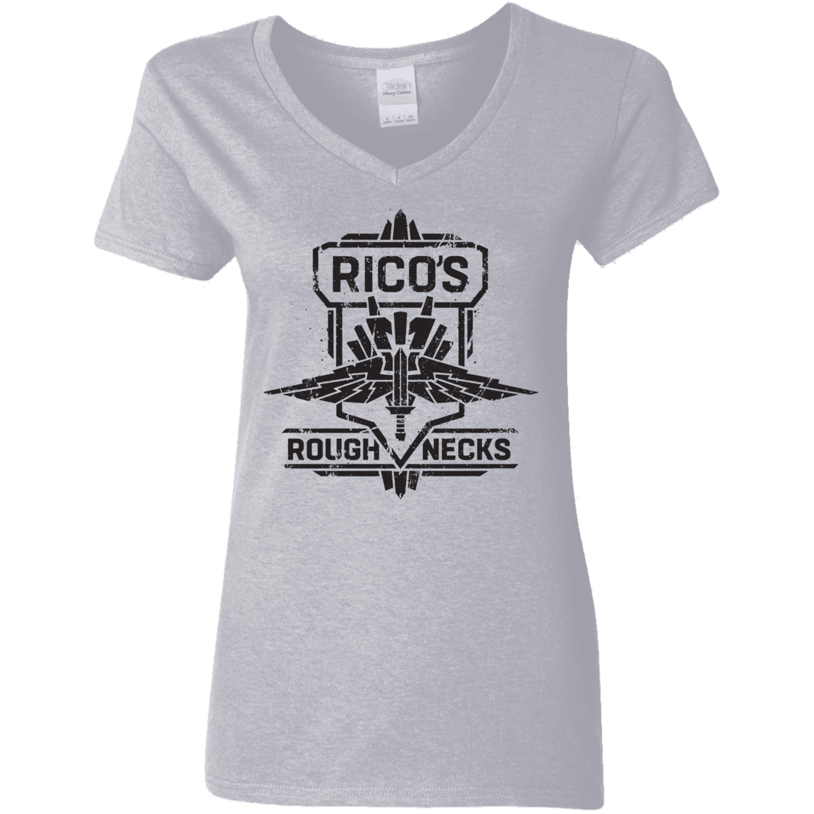 T-Shirts Sport Grey / S Roughnecks Women's V-Neck T-Shirt