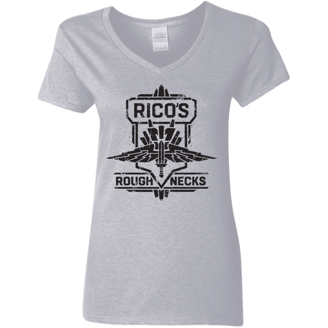 T-Shirts Sport Grey / S Roughnecks Women's V-Neck T-Shirt