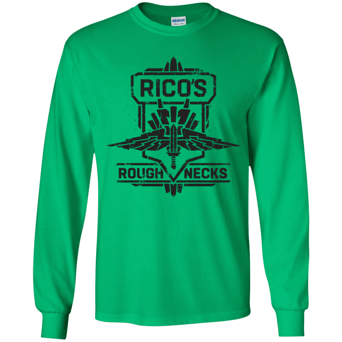 T-Shirts Irish Green / YS Roughnecks Youth Long Sleeve T-Shirt