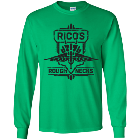 T-Shirts Irish Green / YS Roughnecks Youth Long Sleeve T-Shirt