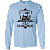 T-Shirts Light Blue / YS Roughnecks Youth Long Sleeve T-Shirt