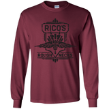 T-Shirts Maroon / YS Roughnecks Youth Long Sleeve T-Shirt