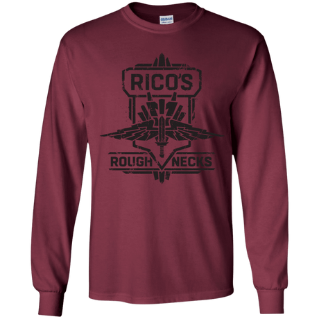 T-Shirts Maroon / YS Roughnecks Youth Long Sleeve T-Shirt