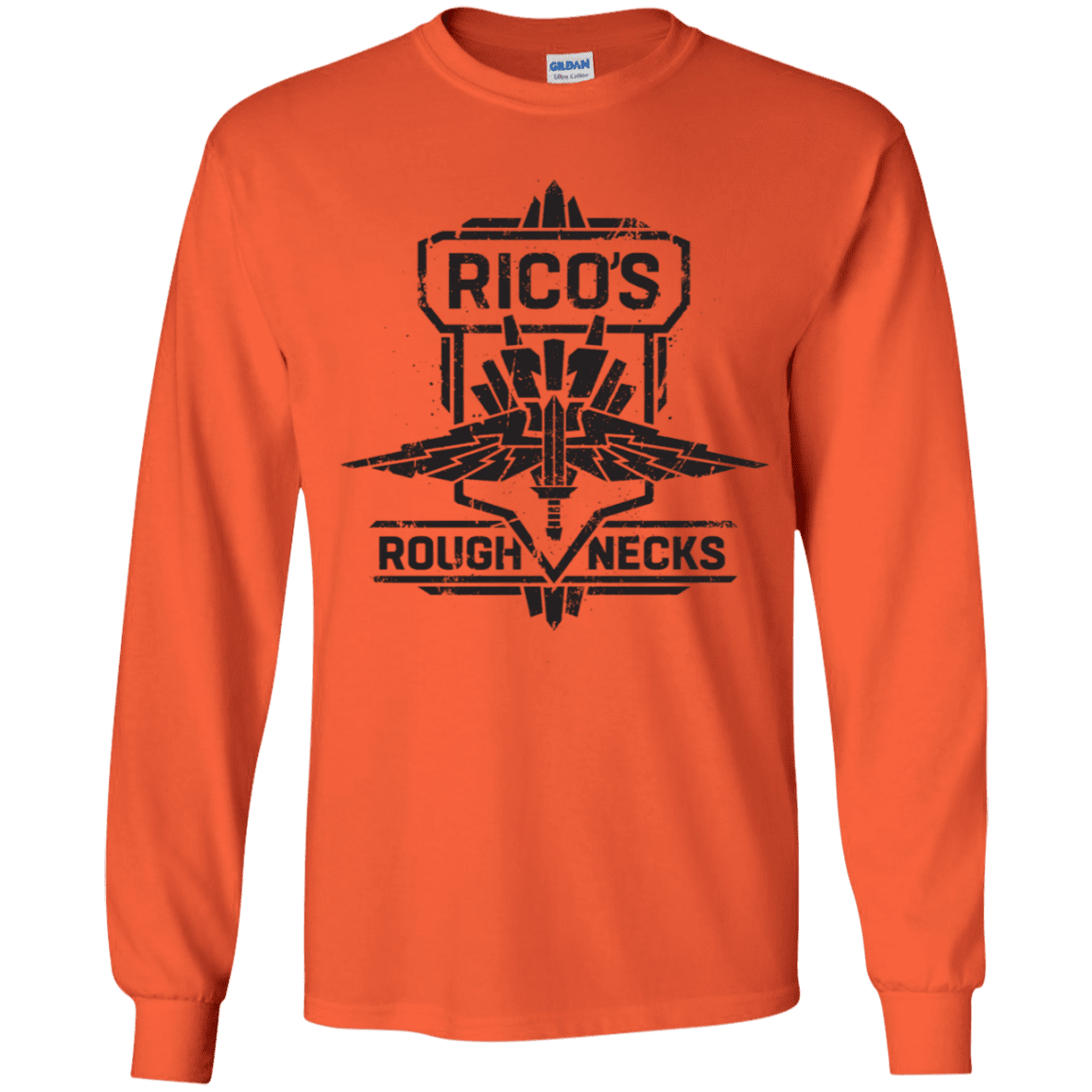 T-Shirts Orange / YS Roughnecks Youth Long Sleeve T-Shirt