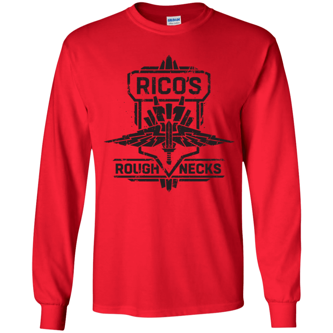 T-Shirts Red / YS Roughnecks Youth Long Sleeve T-Shirt