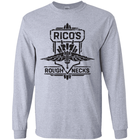T-Shirts Sport Grey / YS Roughnecks Youth Long Sleeve T-Shirt