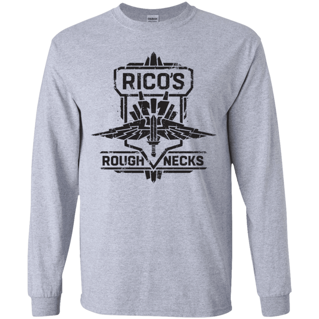 T-Shirts Sport Grey / YS Roughnecks Youth Long Sleeve T-Shirt