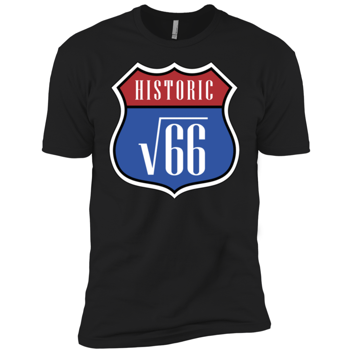 T-Shirts Black / YXS Route v66 Boys Premium T-Shirt
