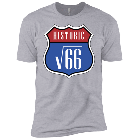 T-Shirts Heather Grey / YXS Route v66 Boys Premium T-Shirt