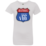 T-Shirts White / YXS Route v66 Girls Premium T-Shirt