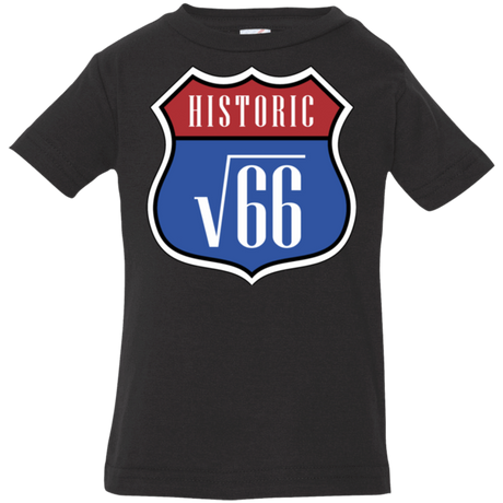 T-Shirts Black / 6 Months Route v66 Infant PremiumT-Shirt