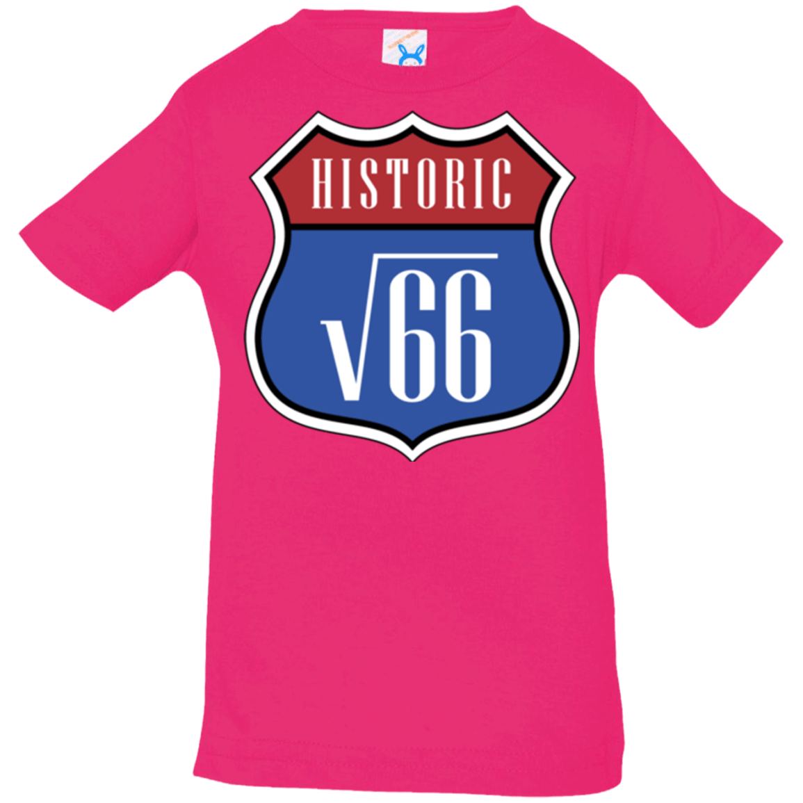 T-Shirts Hot Pink / 6 Months Route v66 Infant PremiumT-Shirt