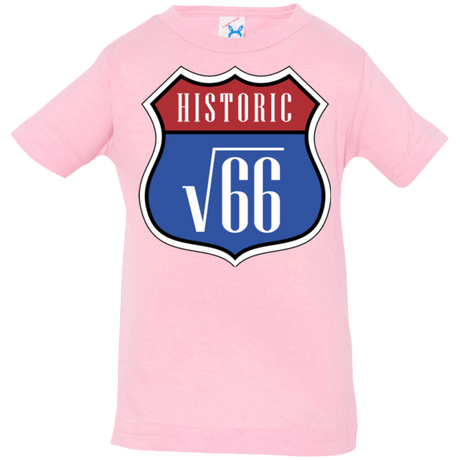 T-Shirts Pink / 6 Months Route v66 Infant PremiumT-Shirt