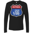 T-Shirts Black / Small Route v66 Men's Premium Long Sleeve