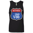 T-Shirts Black / Small Route v66 Men's Premium Tank Top