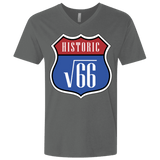 T-Shirts Heavy Metal / X-Small Route v66 Men's Premium V-Neck