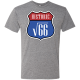 T-Shirts Premium Heather / Small Route v66 Men's Triblend T-Shirt