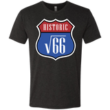 T-Shirts Vintage Black / Small Route v66 Men's Triblend T-Shirt